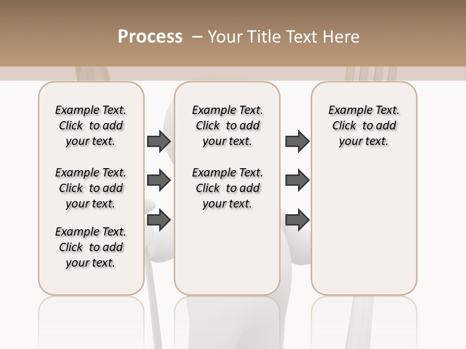 A Person Holding A Fork And A Knife PowerPoint Template