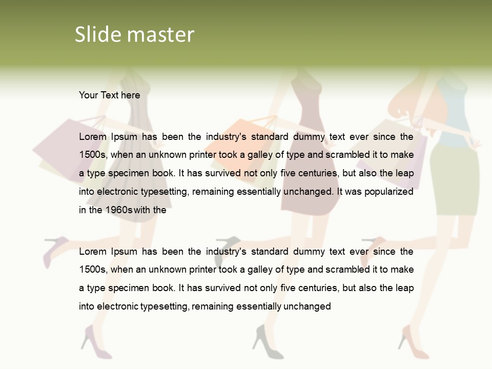 Clothing Make  PowerPoint Template