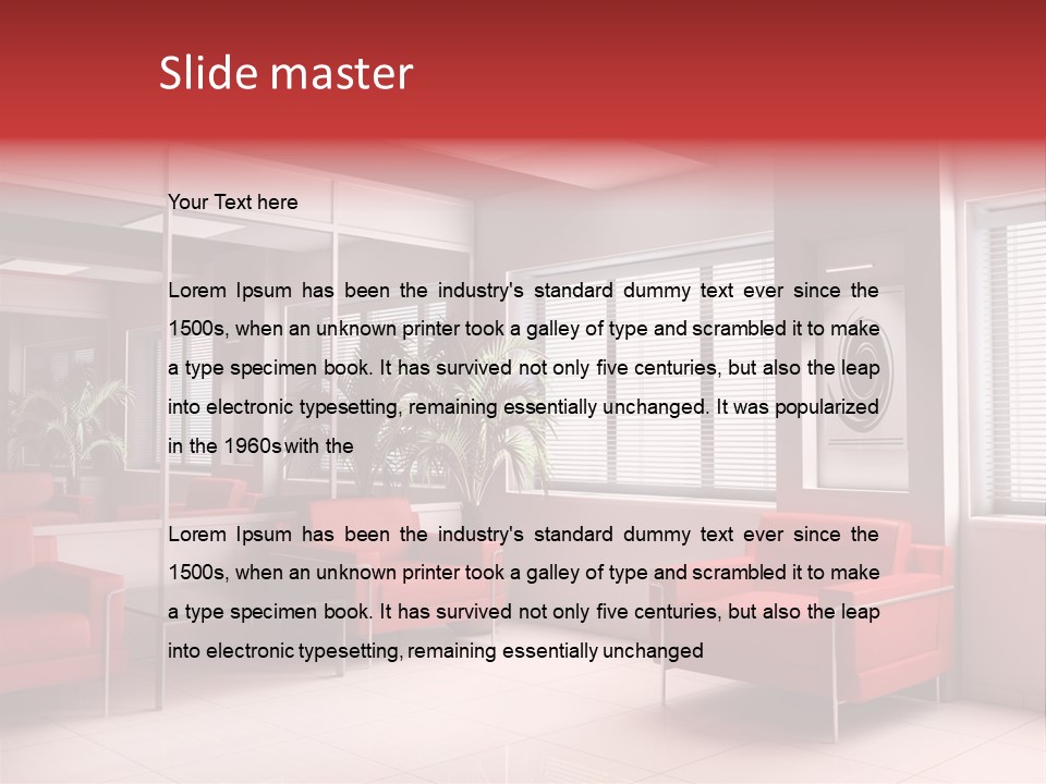 Fabric Illustration Study PowerPoint Template