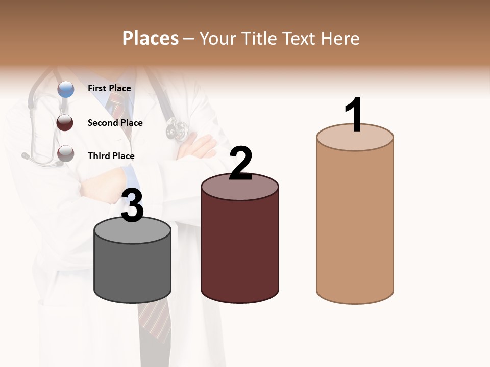 Portrait Care Man PowerPoint Template