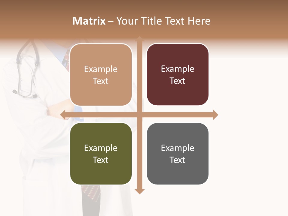 Portrait Care Man PowerPoint Template