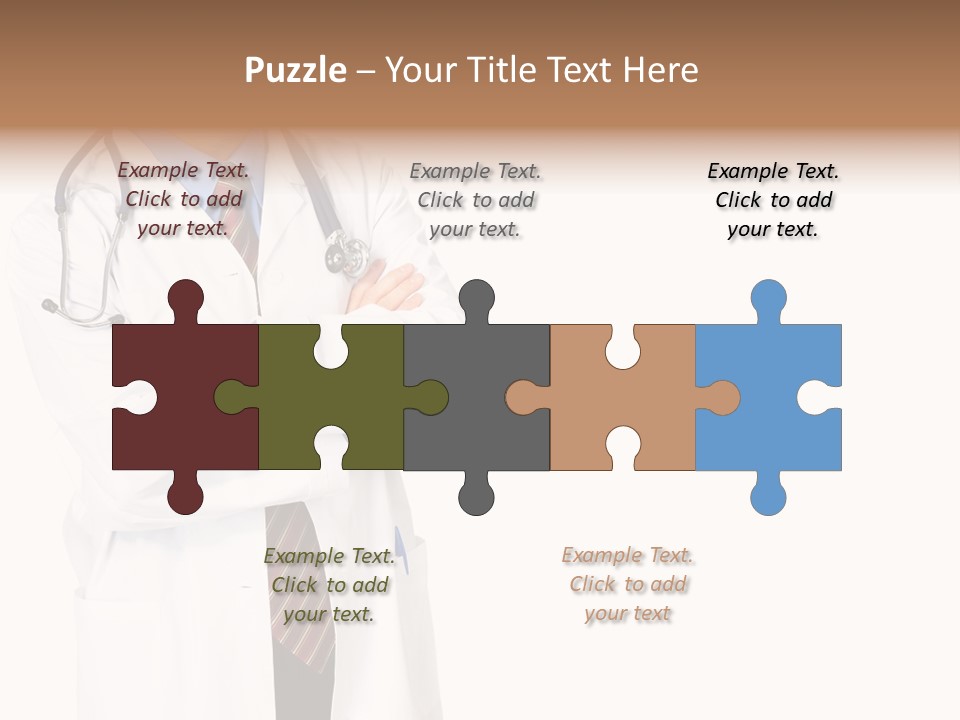 Portrait Care Man PowerPoint Template