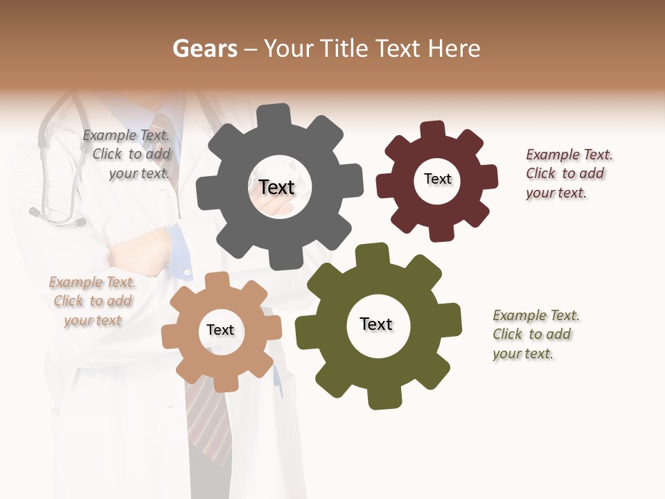 Portrait Care Man PowerPoint Template