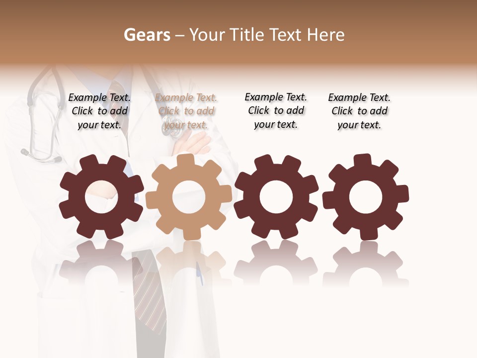 Portrait Care Man PowerPoint Template