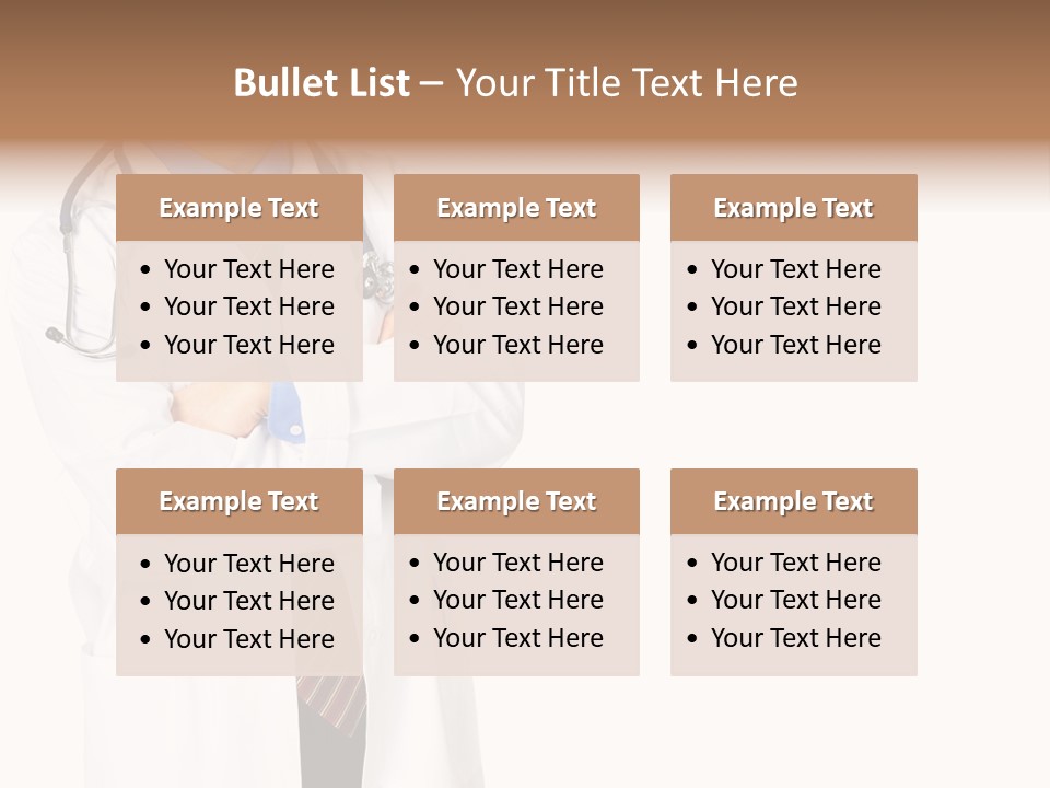 Portrait Care Man PowerPoint Template