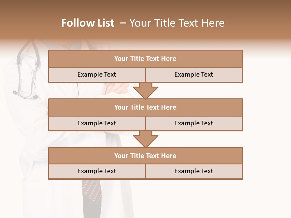 Portrait Care Man PowerPoint Template