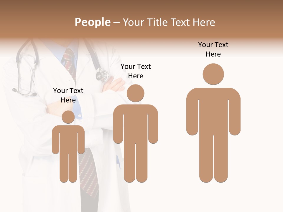 Portrait Care Man PowerPoint Template