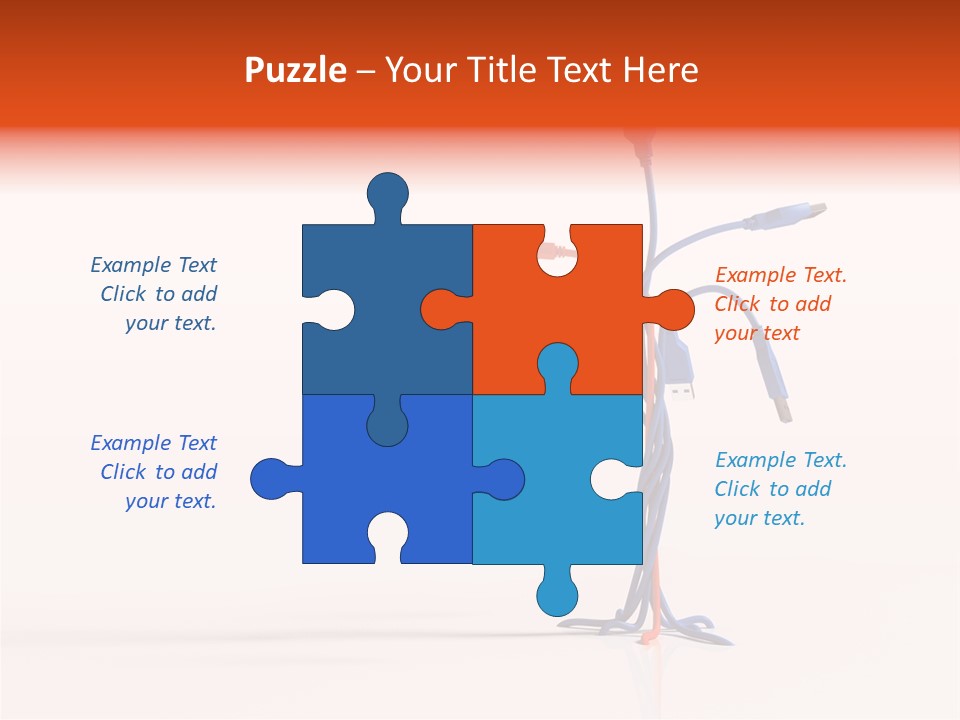 Thumb Cord Store PowerPoint Template