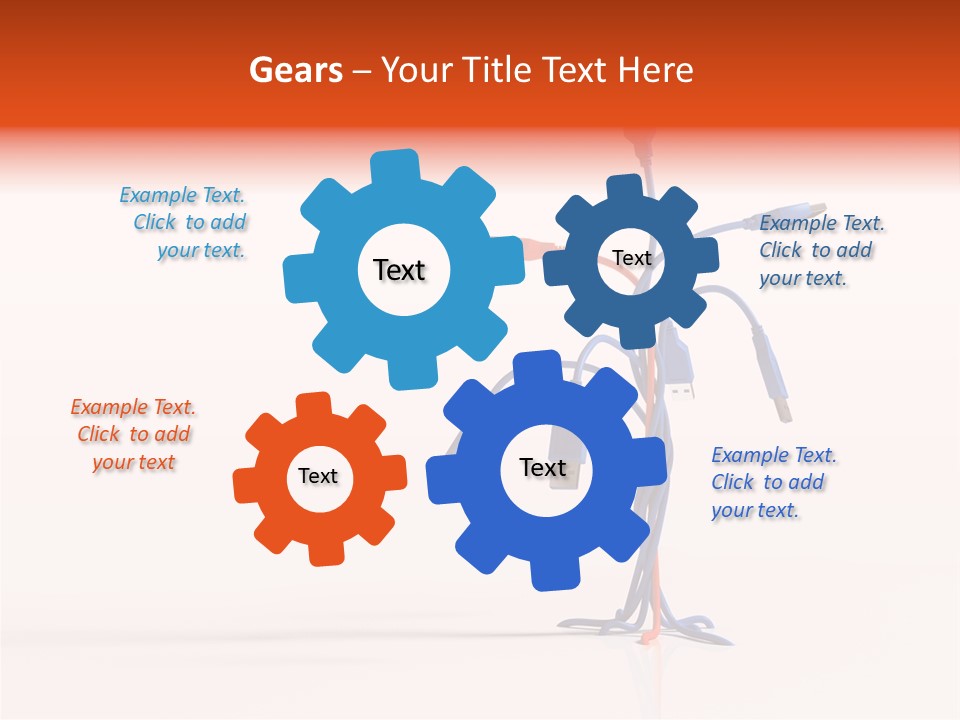 Thumb Cord Store PowerPoint Template