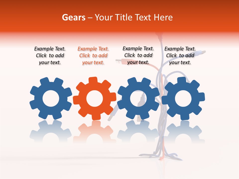 Thumb Cord Store PowerPoint Template