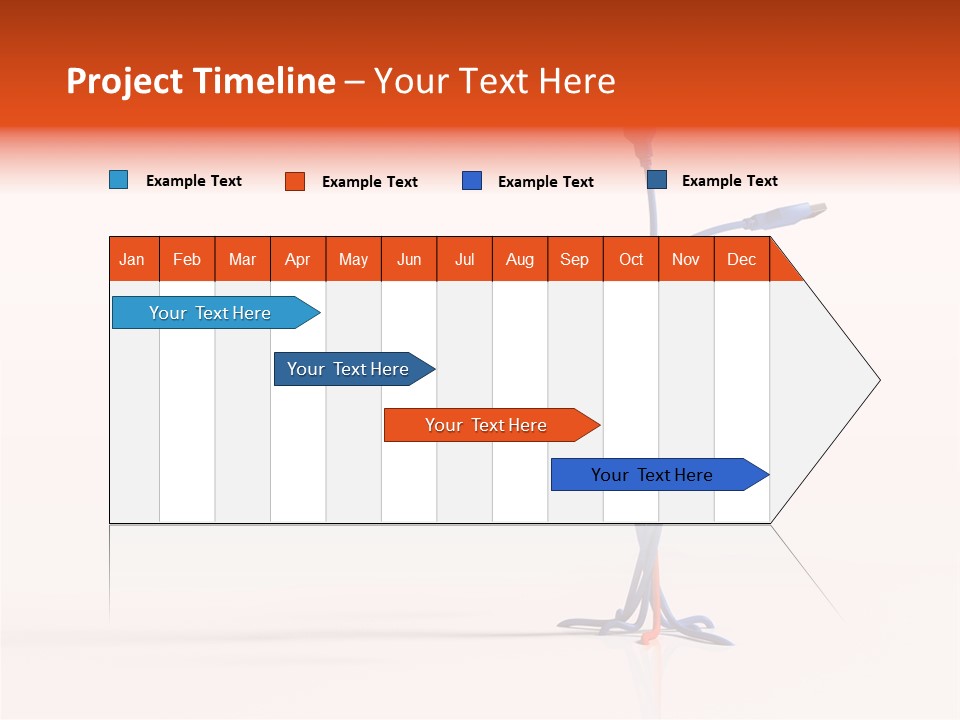 Thumb Cord Store PowerPoint Template