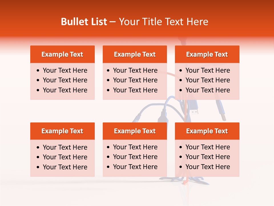 Thumb Cord Store PowerPoint Template