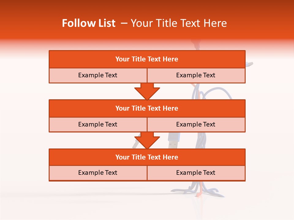 Thumb Cord Store PowerPoint Template