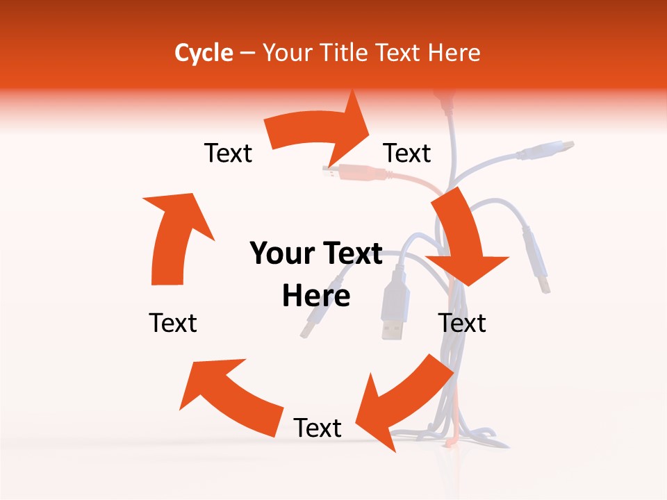 Thumb Cord Store PowerPoint Template
