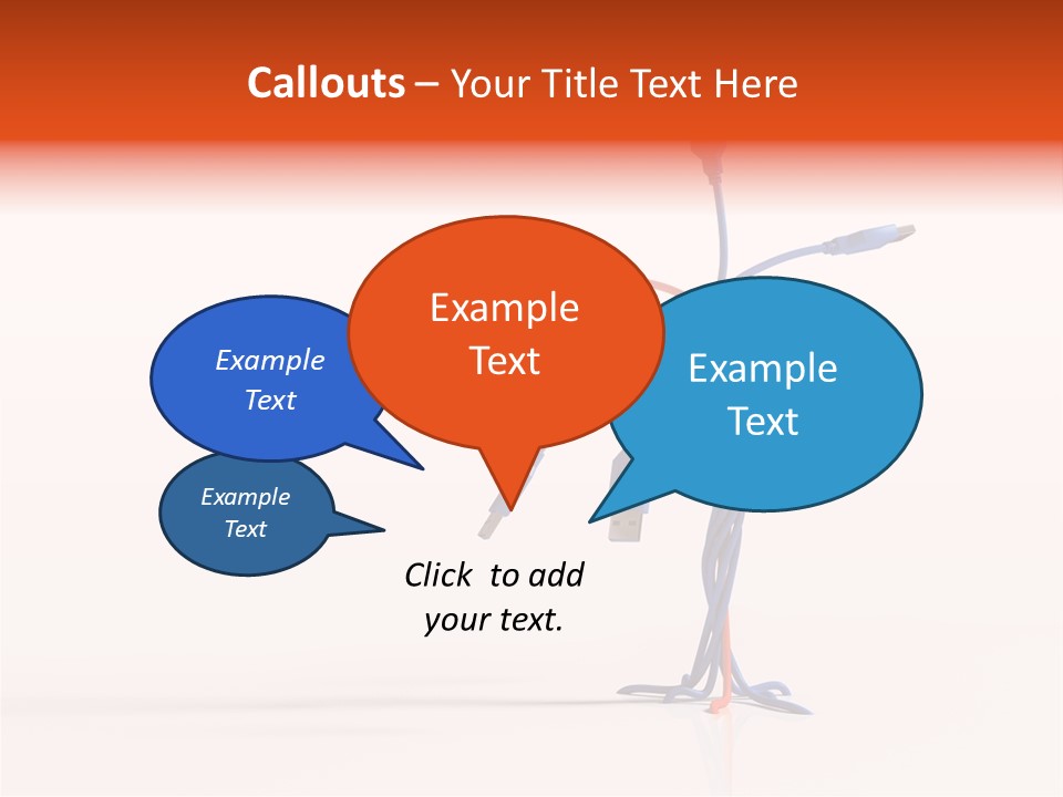 Thumb Cord Store PowerPoint Template
