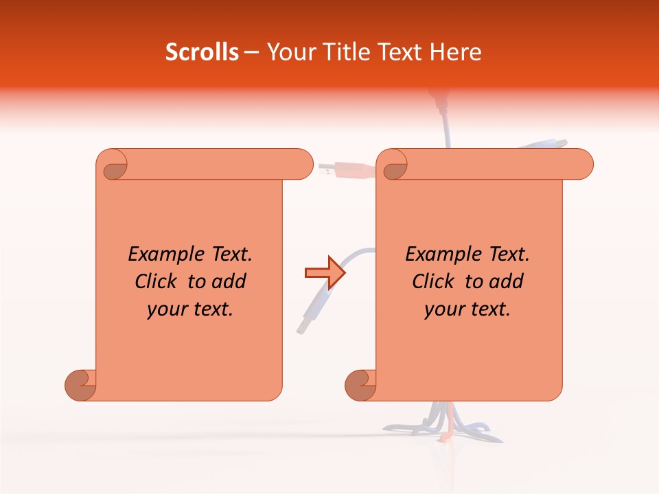 Thumb Cord Store PowerPoint Template