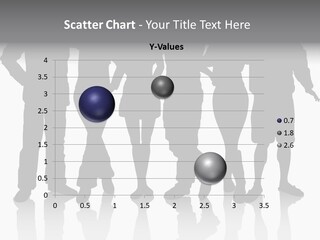 Silhouette Group Pose PowerPoint Template