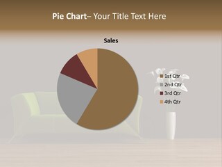 Rendered Settee Plant PowerPoint Template