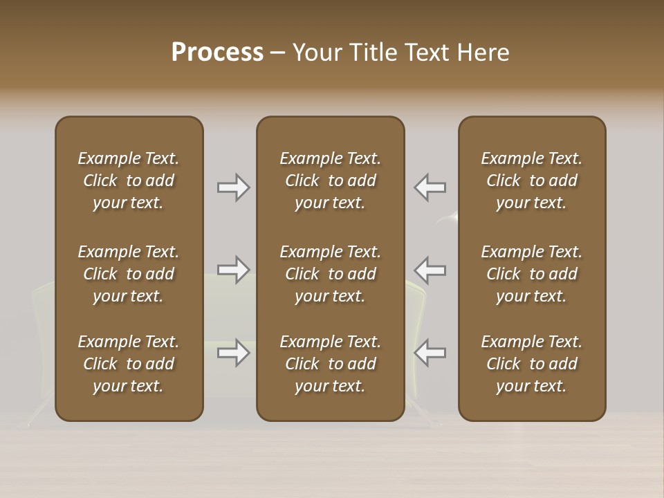 Rendered Settee Plant PowerPoint Template