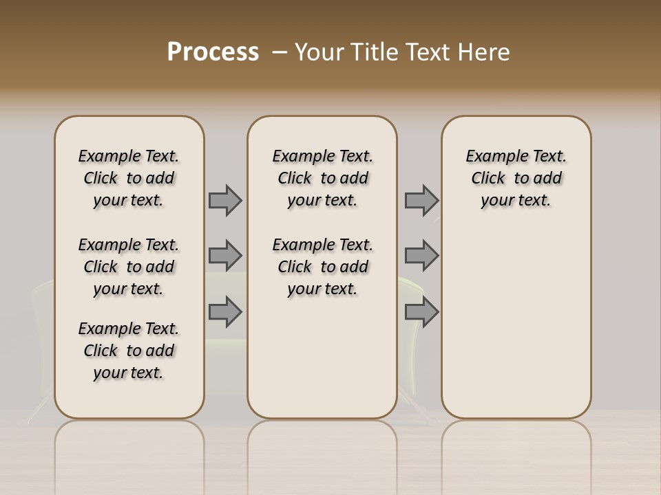 Rendered Settee Plant PowerPoint Template