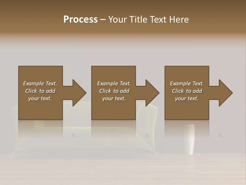 Rendered Settee Plant PowerPoint Template