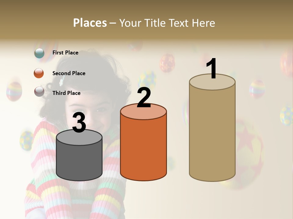 Shy Easter Young PowerPoint Template
