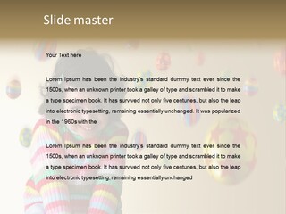 Shy Easter Young PowerPoint Template