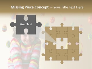 Shy Easter Young PowerPoint Template