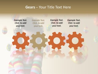 Shy Easter Young PowerPoint Template