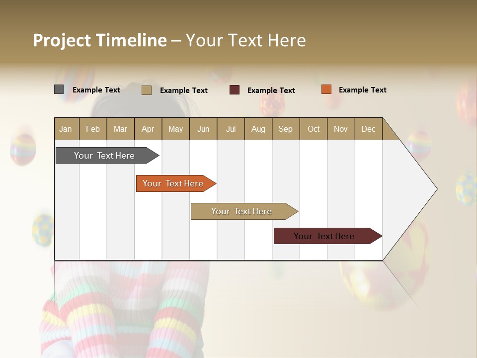Shy Easter Young PowerPoint Template