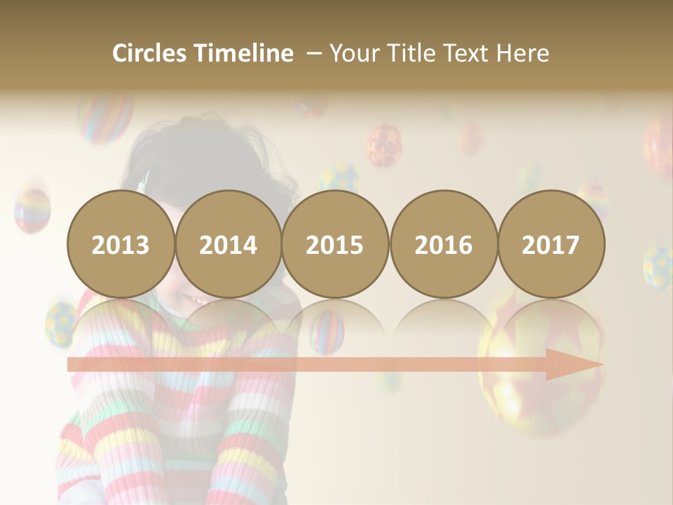 Shy Easter Young PowerPoint Template