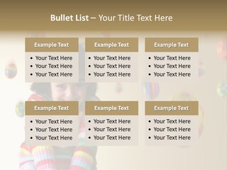 Shy Easter Young PowerPoint Template