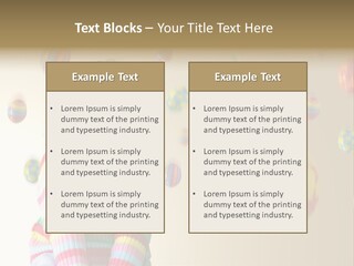 Shy Easter Young PowerPoint Template