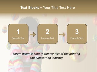 Shy Easter Young PowerPoint Template