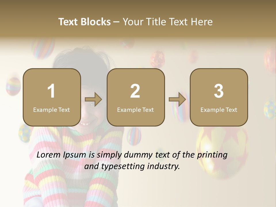 Shy Easter Young PowerPoint Template