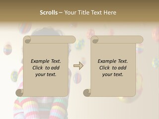 Shy Easter Young PowerPoint Template