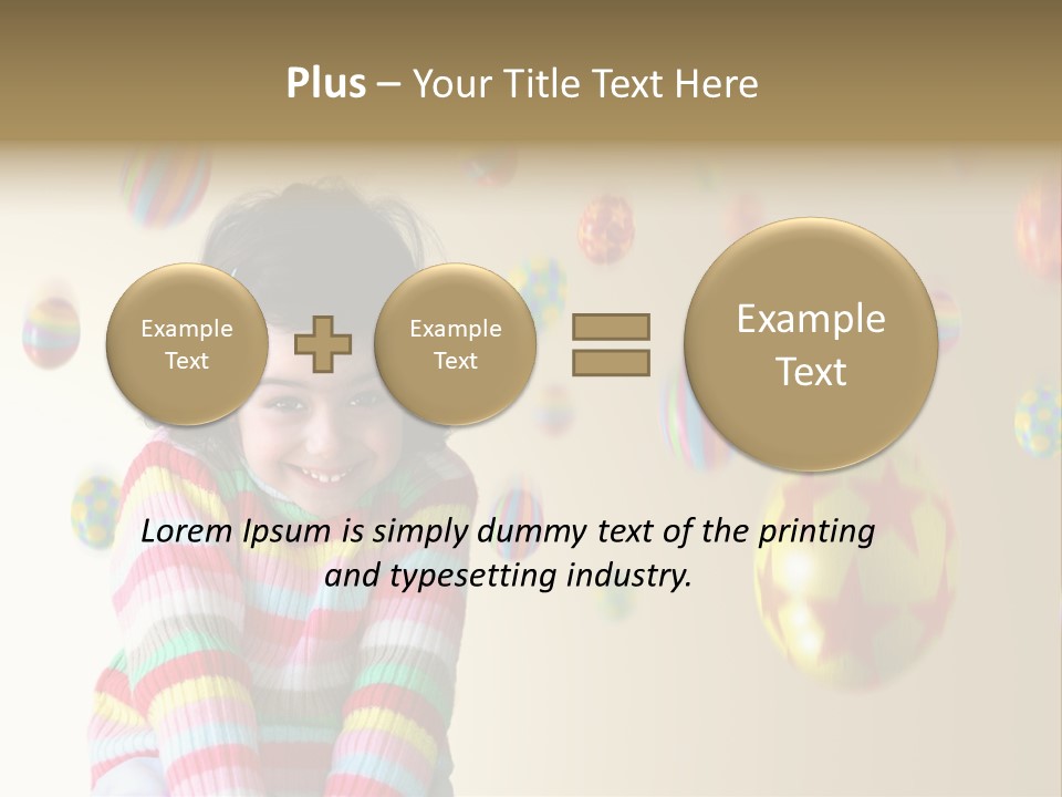 Shy Easter Young PowerPoint Template