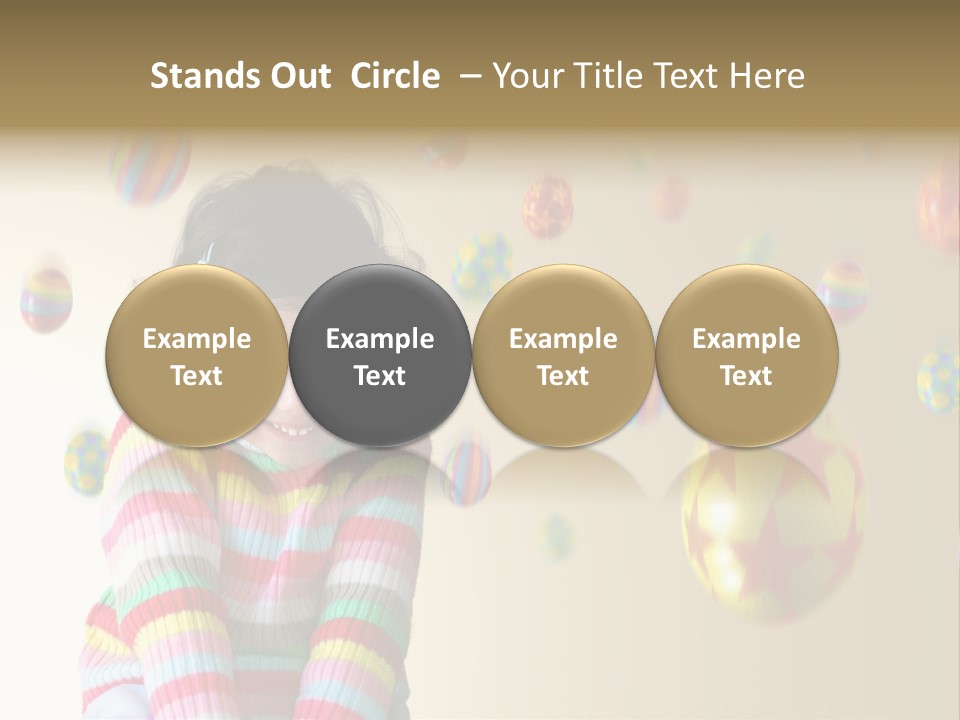Shy Easter Young PowerPoint Template