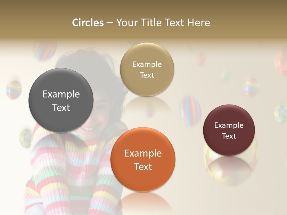 Shy Easter Young PowerPoint Template