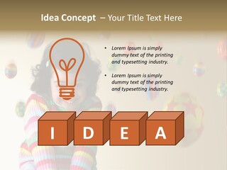 Shy Easter Young PowerPoint Template