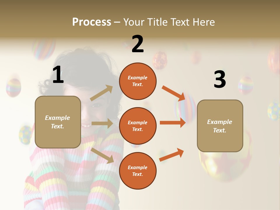 Shy Easter Young PowerPoint Template