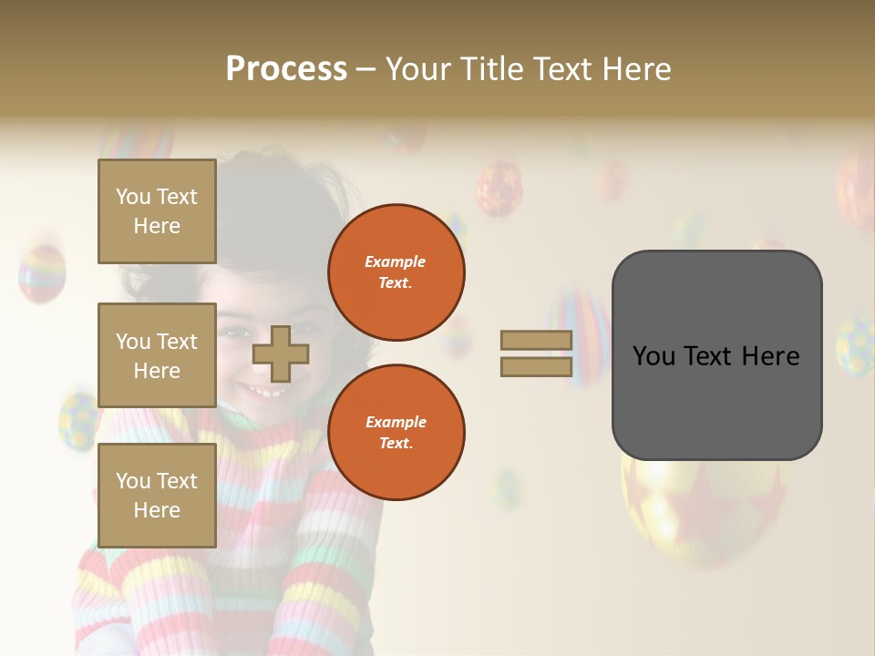 Shy Easter Young PowerPoint Template