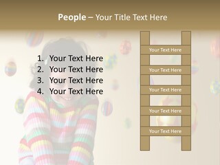 Shy Easter Young PowerPoint Template