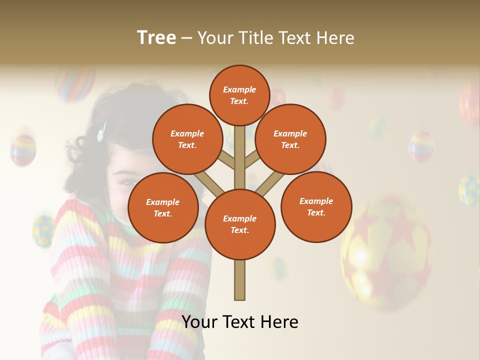 Shy Easter Young PowerPoint Template