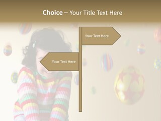 Shy Easter Young PowerPoint Template