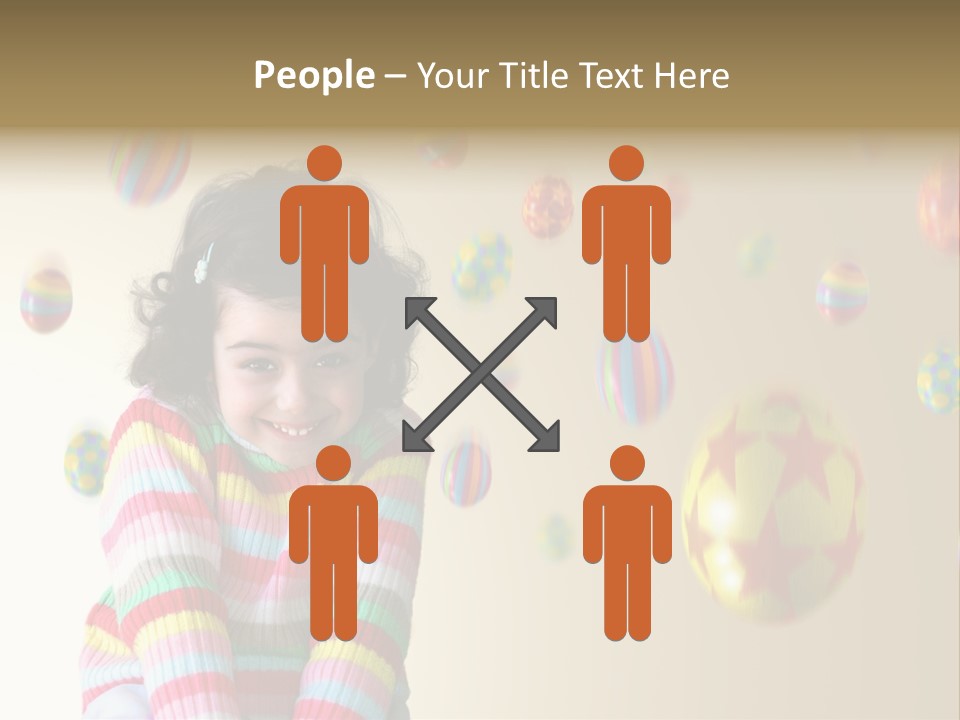Shy Easter Young PowerPoint Template