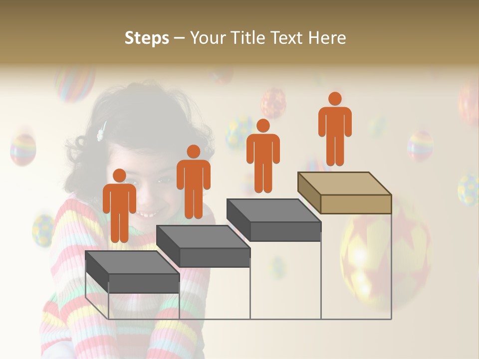 Shy Easter Young PowerPoint Template