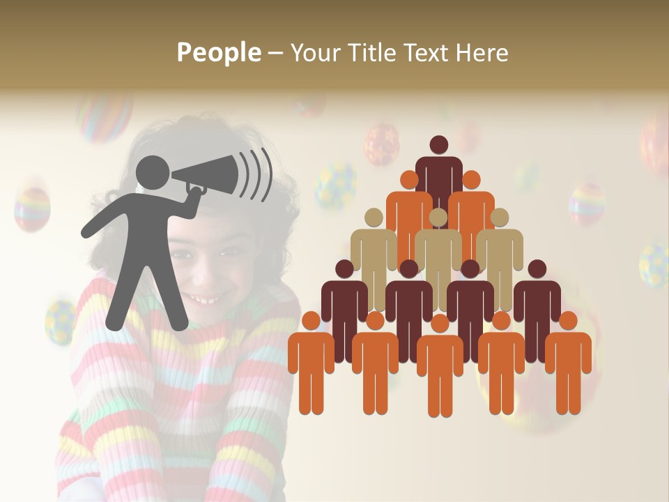 Shy Easter Young PowerPoint Template