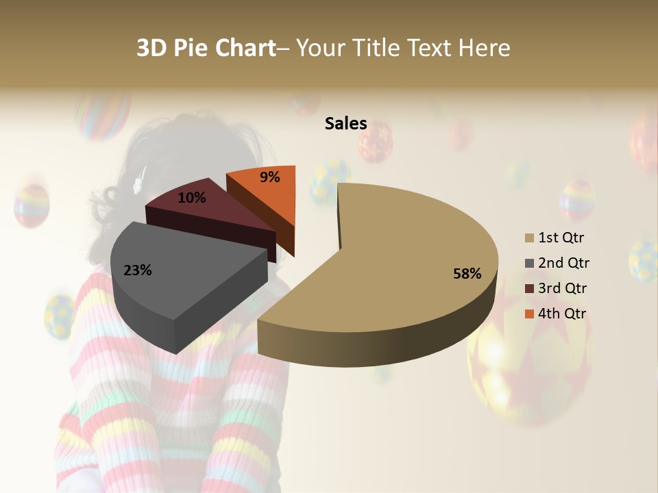Shy Easter Young PowerPoint Template