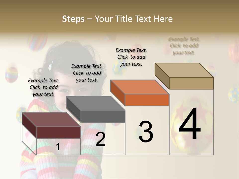 Shy Easter Young PowerPoint Template